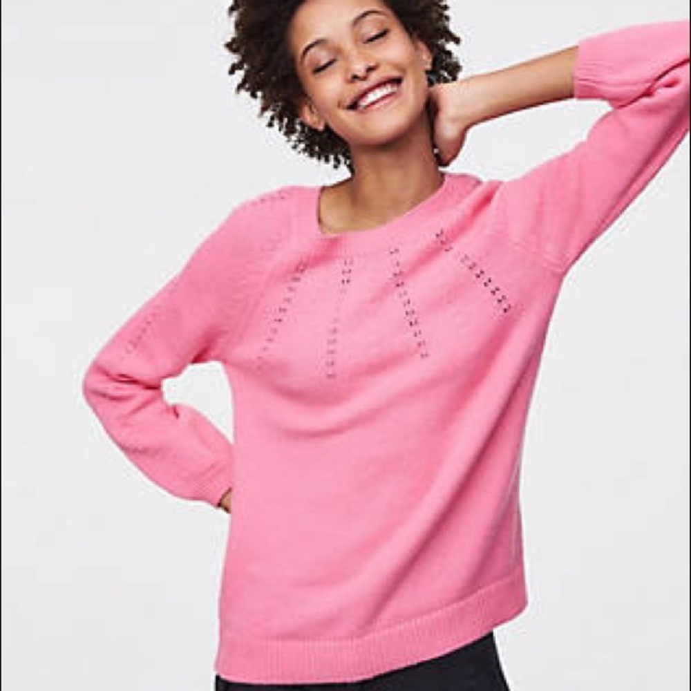 Loft Pink Sweater
